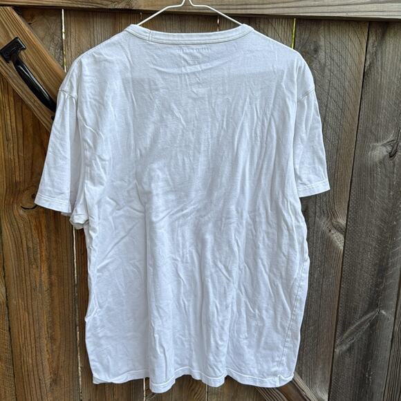 American Eagle Outfitters White Short Sleeve Tee Men's Large - Picture 3 of 5